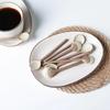 4.5inch Stoneware Coffee Ceramic Vintage Long Handle Yogurt Milk Mixing Afternoon Tea Small Tea