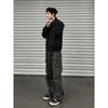Men's Camouflage Denim Workwear Pants - Micro-flare, Multi-pocket, Lumberjack Style, Clean Fit, Spring Collection