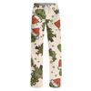 Womens Pajama Pants Sleepwear Casual Drawstring Elastic Waist Pants Comfy Straight Yoga Loose Trousers