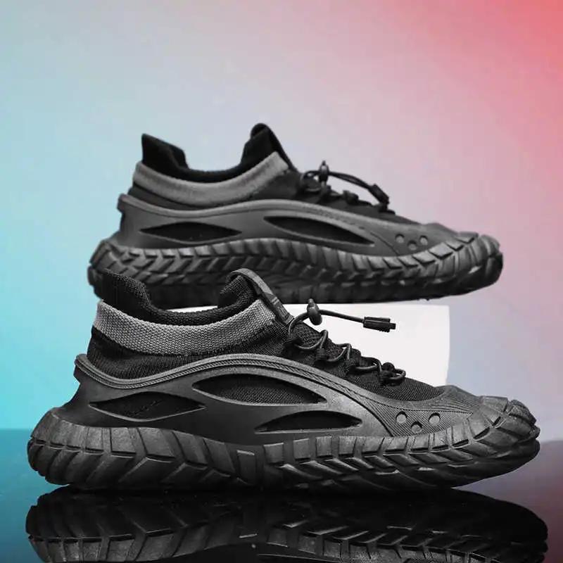 Fashion Ecoleather Plataform Sneakers Dress Heels Casual Man Dress Shoes Tourist Sports Character From China Sho Sunny Skor Life