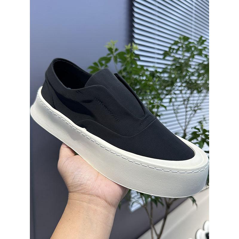 Sommer neue atmungsaktive Eis seide Stoff Freizeitschuhe dünner Stoff Segeltuchschuhe faule Schuhe jw