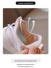 2025 Girls' Soft Sole Mesh Sneakers - Breathable, Non-Slip for Spring & Autumn