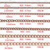 10Yards/Roll Metal Iron Chain Necklace Link Chain Bulk Chain For Jewelry Making Findings DIY Necklace Bracelet Chain Accessories