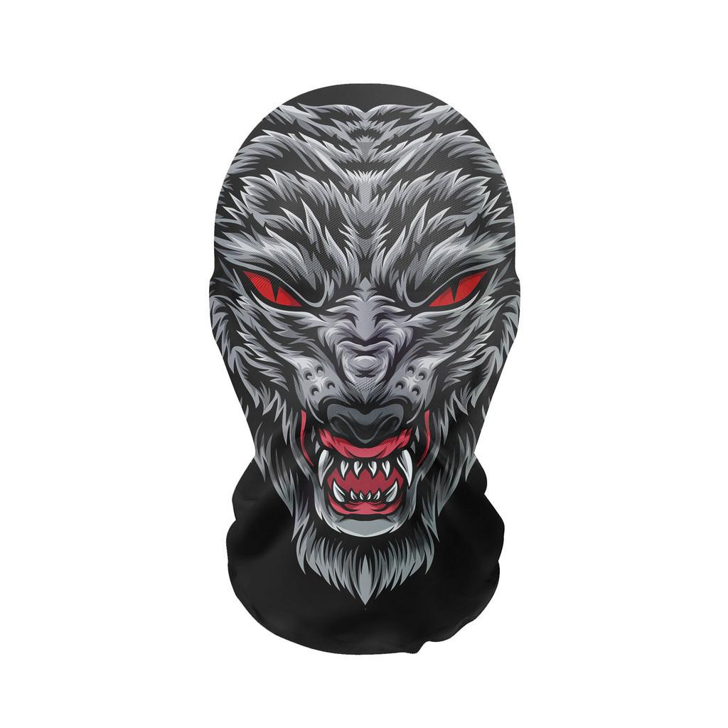 Unique Skull Head Full Face Mask Stylish Mesh Design Party Costume Accessory For Halloween And Christmas Celebrations