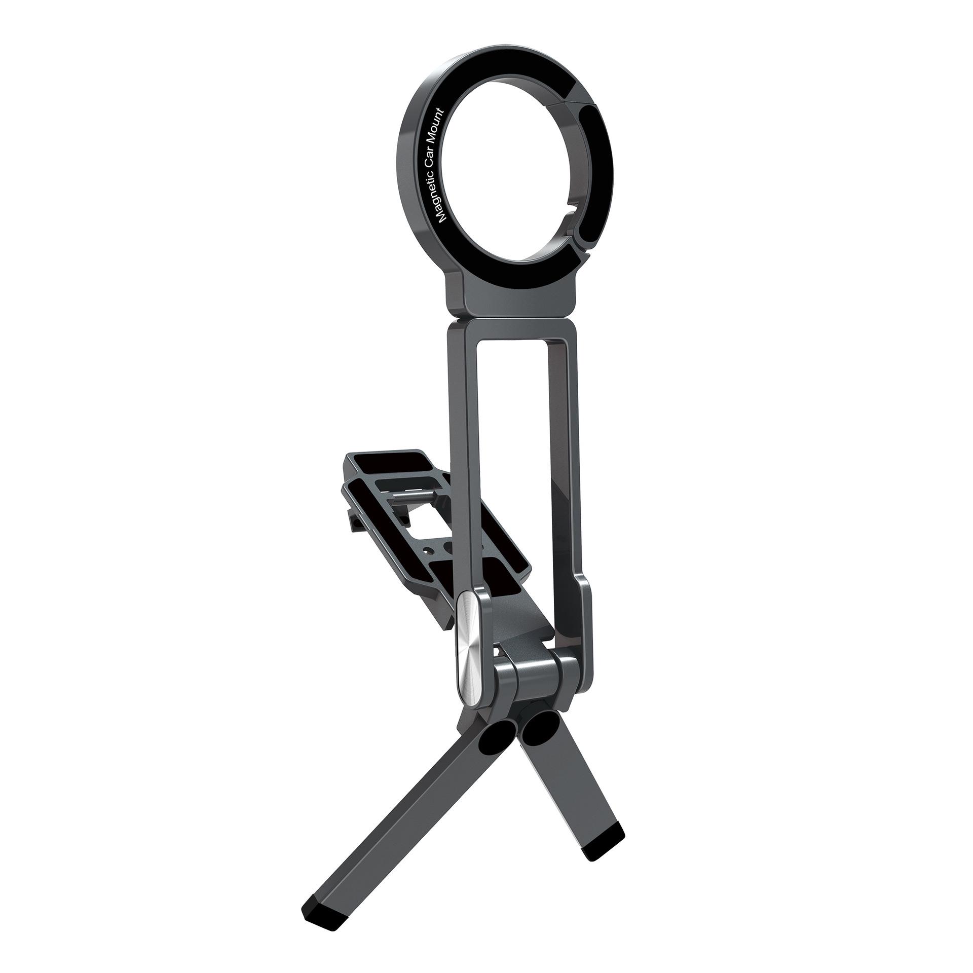 MagSafe Magnetic Phone Mount: Portable Multi-Functional Tripod Bracket for Horizontal & Vertical Use