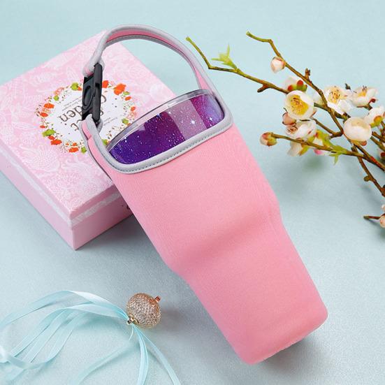 Cestovní obal na láhev na vodu na hrnek na hrnek s pouzdrem na skleněnou tašku 30 oz