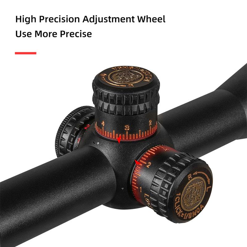 NSIRIUS 4-14X44 AOE Taktik Kapsam Optik Görüş Kırmızı Yeşil Işıklı Artı Avcılık Avcılık Sight