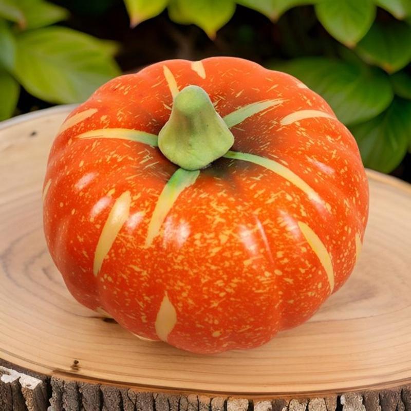 Artificial Pumpkins Realistic Simulation Pumpkins for Thanksgiving Halloween Decoration Fall Party Table Centerpieces
