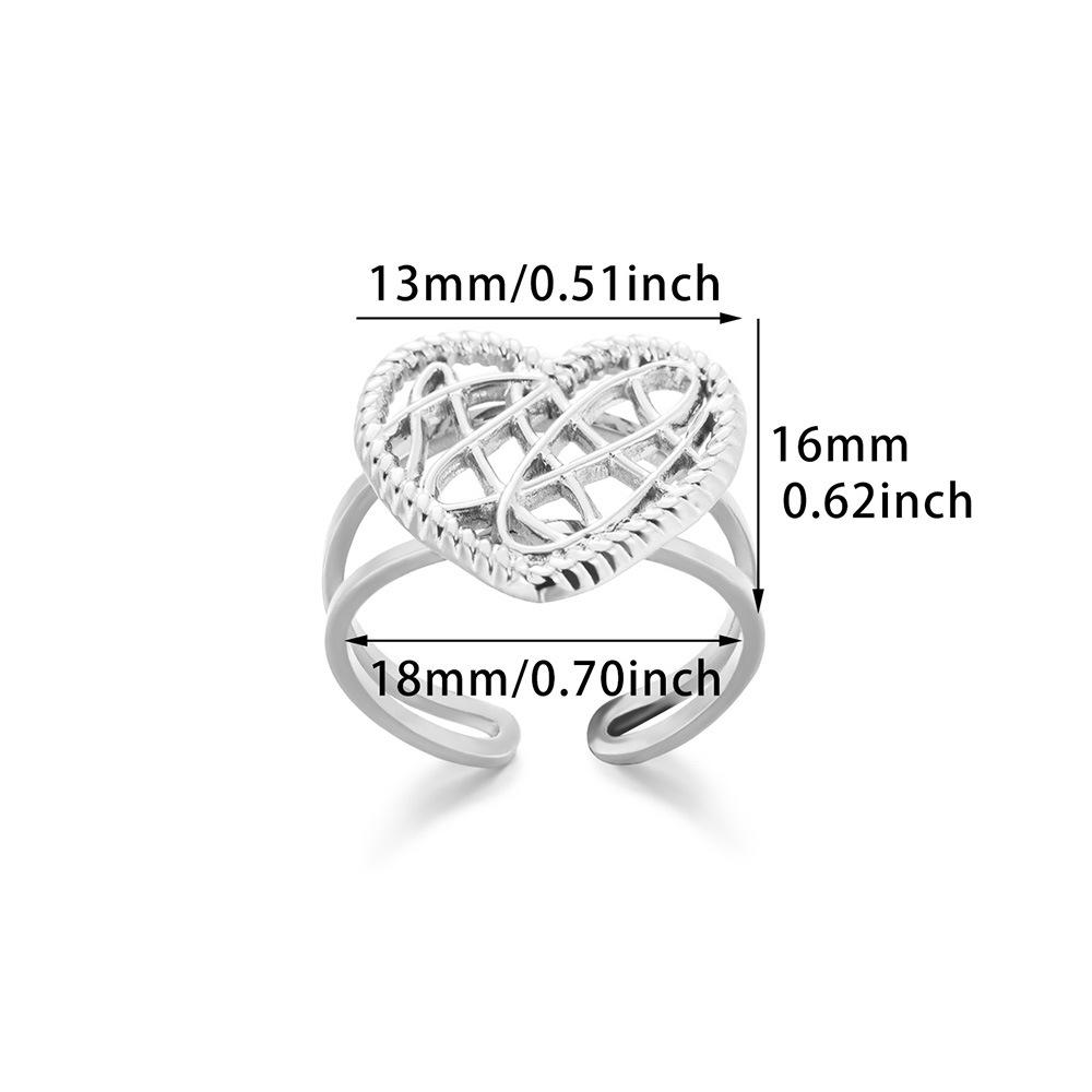 

Минималистичное открытое кольцо с покрытием из 18-каратного золота для женщин - Европейская и американская мода