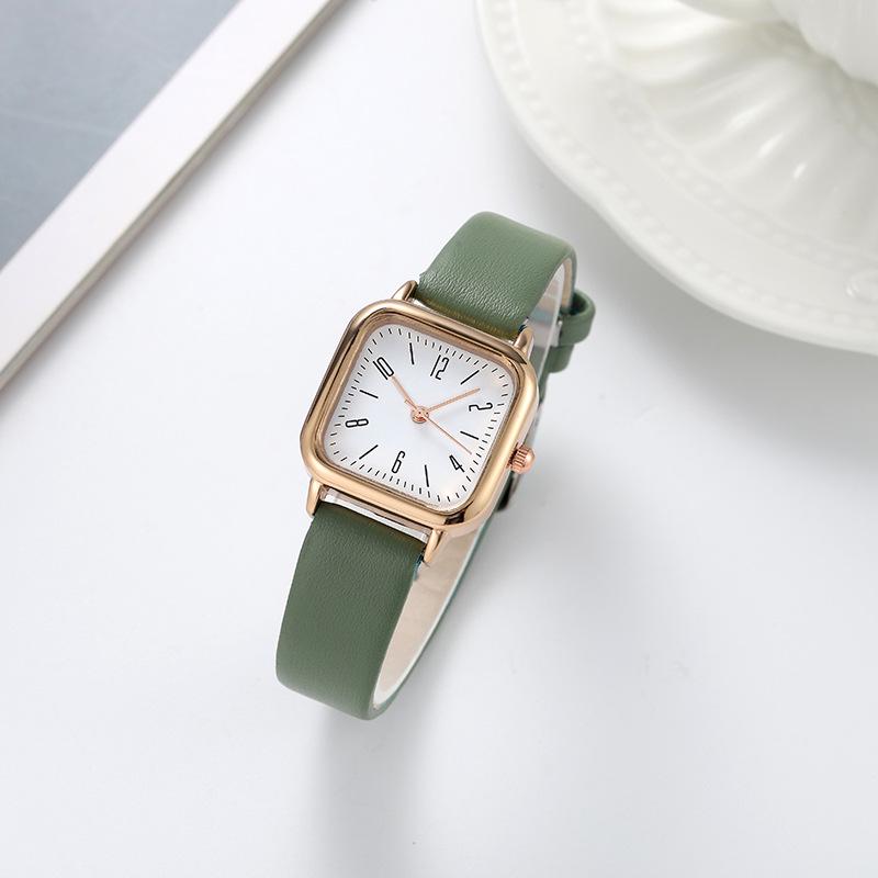 New Women's Small Square Digital Quartz Watch