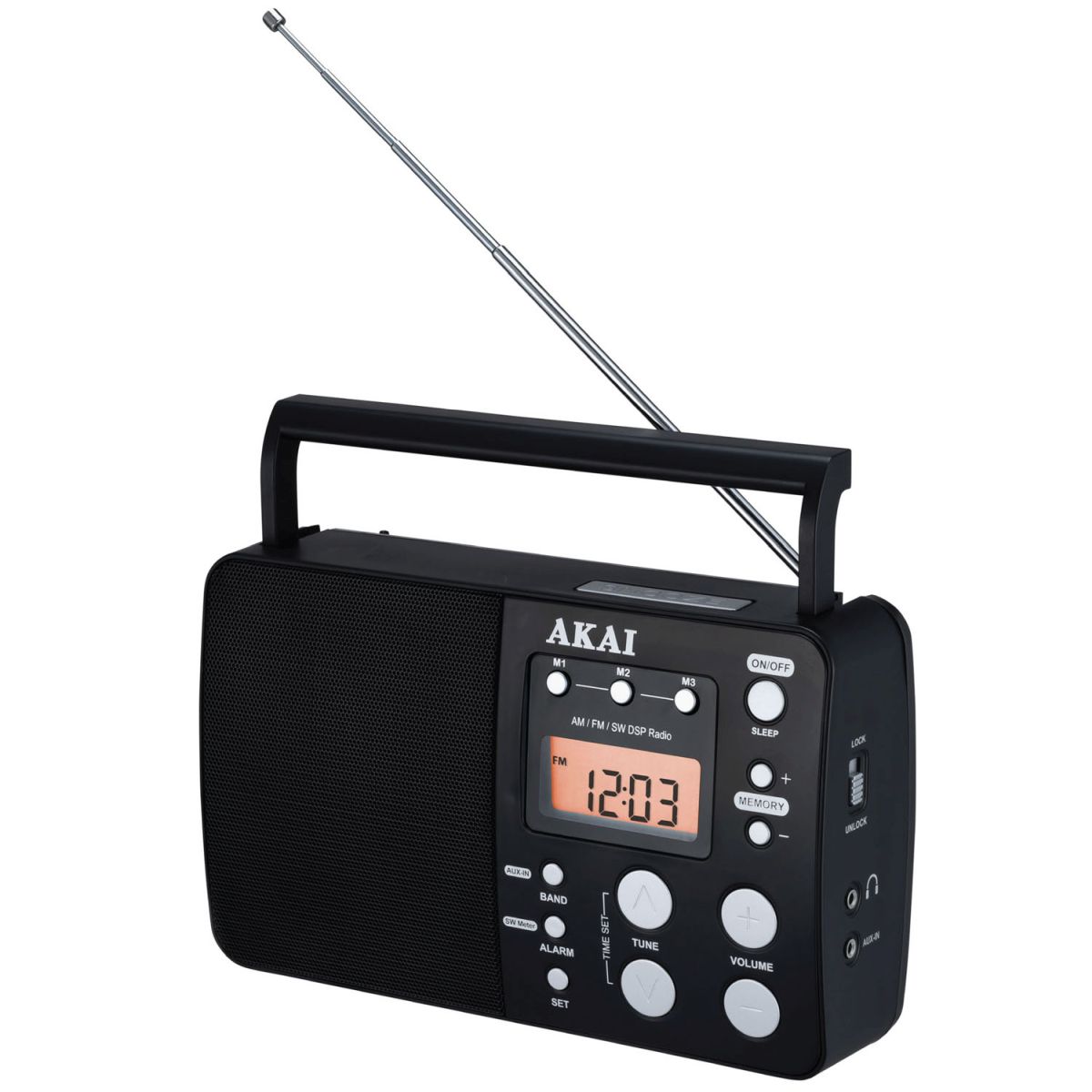 Akai Radio Cd - Apr-200 - Mono - Fm - Retro - Bild 3