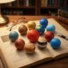10Pcs Solar System Planet Soft Sponge Ball Safe Elastic PU Ball Educational Stress Relief Toy Science Teaching Learning Toy