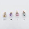 Dried Flower Beads Glass Bead Keychain Bead Keychain
