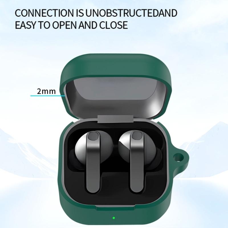 Soft Silicone Case Cover for Buds 4/4P Earbuds Case Secure Grip Easy Access Scratches Resistant Housing Skin