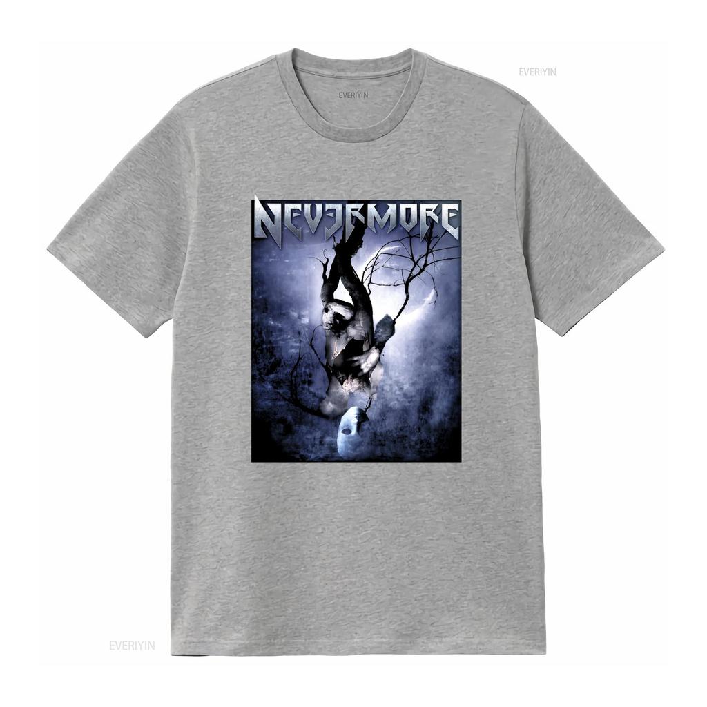 Nevermore Band Dead Heart In A World Print T Shirt Available Full Sizes From S To 5XL vintage Washed Soft Stylish Unisex