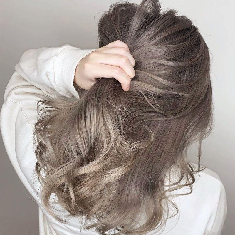 2026 Hair Dye Cream: Gray-Brown Linen, Black Tea Color, with Hair Care Benefits