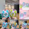 Creative Portable Children Cartoon Plastic Water Cup With Strap 500ml Capacity Non-leakage Unique Shape