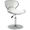 Dining Room Chairs 2 Pcs White Faux Leather