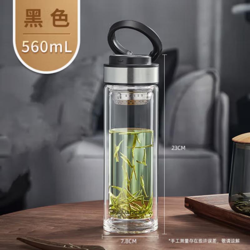 FUGUANG Shangyu Large Handle Glass Tea Infuser Cup