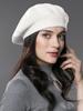 Womens Winter Beret Hat Knitted Beanie Cap Autumn Winter Hat French Classic Beret
