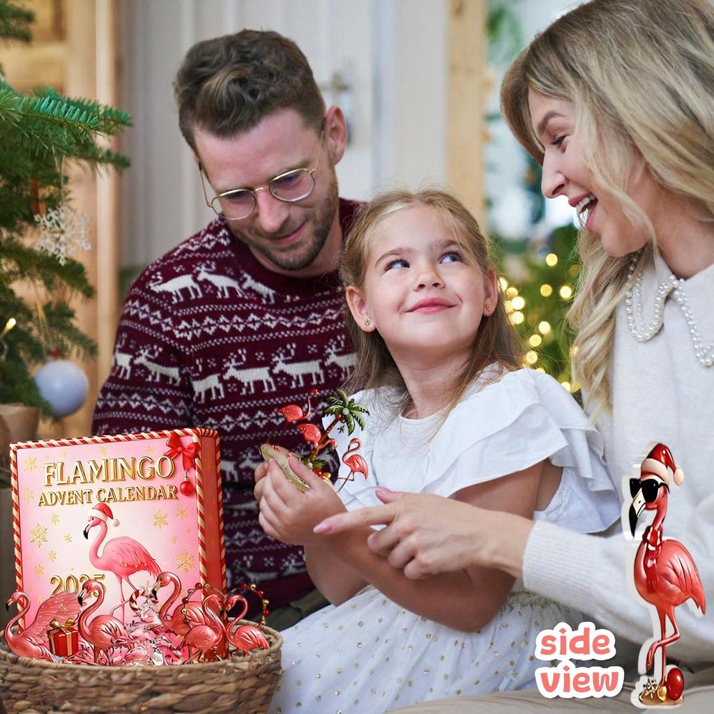 Odpočítávací kalendář obsahuje 24 dárků, odpočítávací kalendář a překvapení.