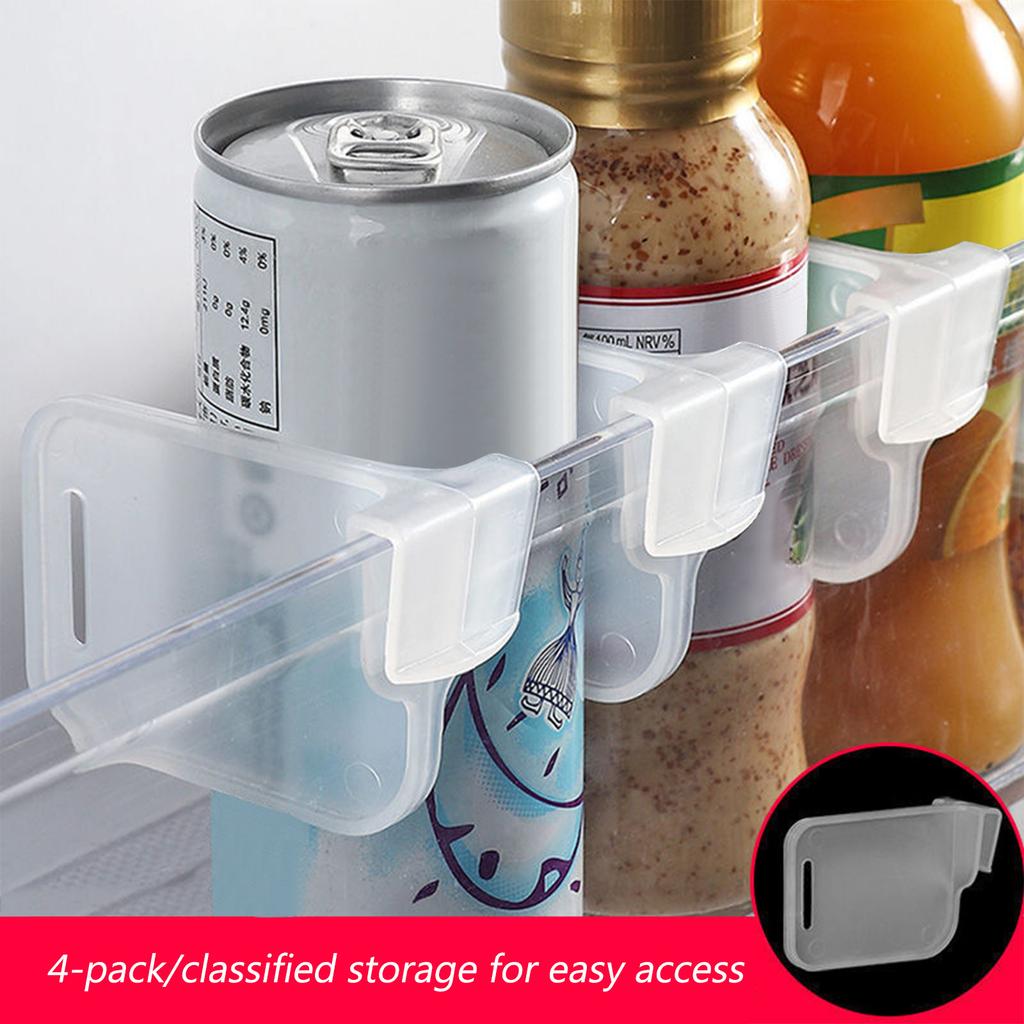 Counts Fridge Drawer Divider, High-Quality Plastic Design For -Fall ,Slide To Adjust For Different Sizes