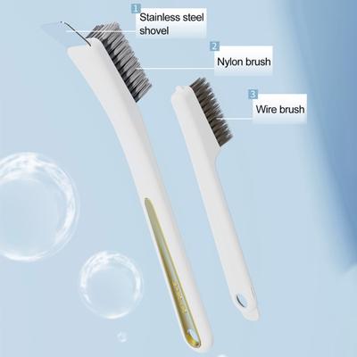 Kitchen Stove Oil Clean Brush 3-in-1 Ergonomic Handle Multi-Function Cleaning Brush Home Accessories
