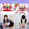 Festive Childrens Lion Plush Bag Cute  Crossbody Bag For Winter Purse Coin
