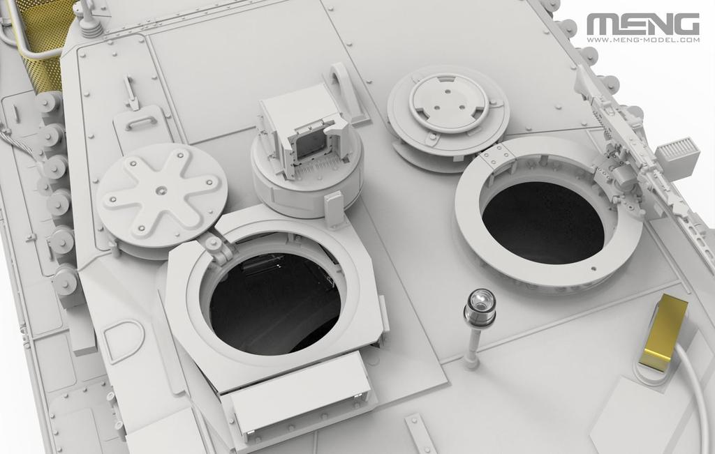 GSI Creos Monmodel 1/35 German Main Battle Tank Leopard 2A6 Plastic Model MTS055 (Tank)