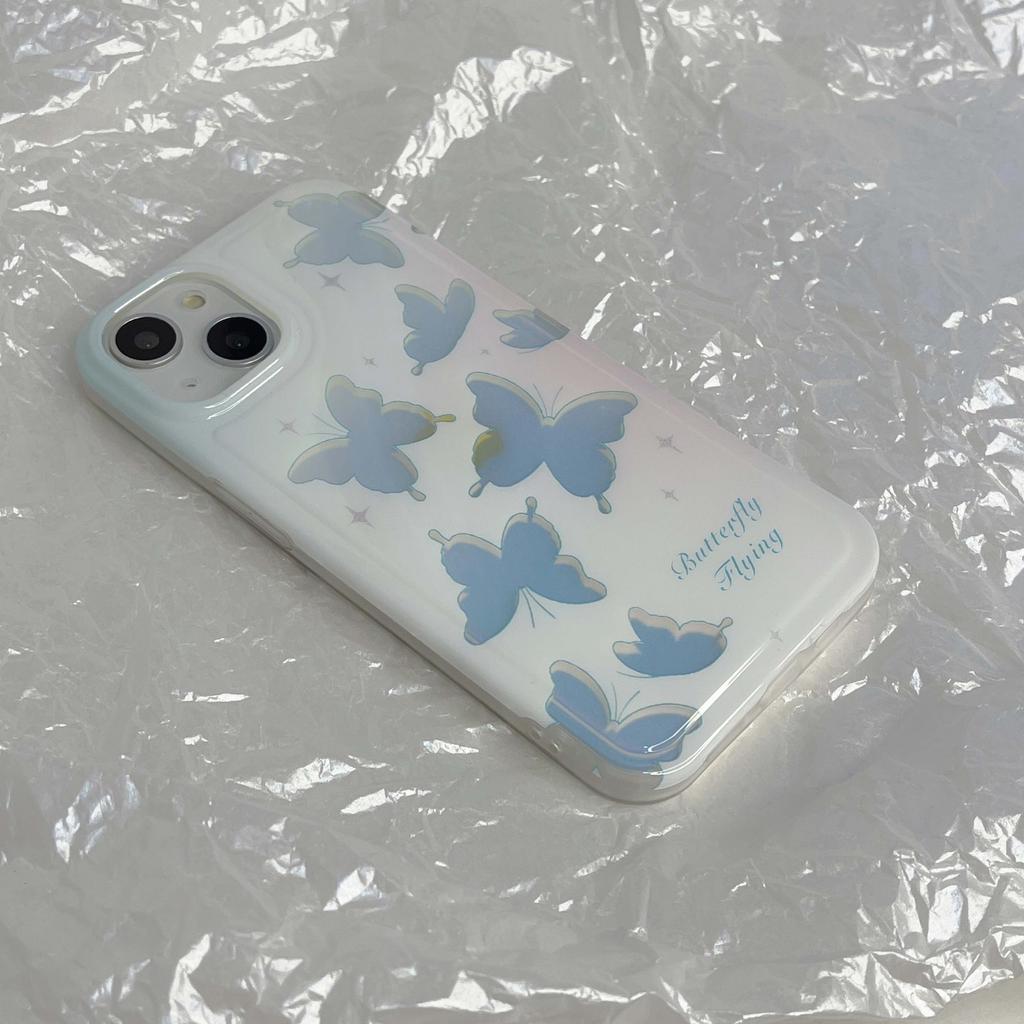 Imd Laser Cute Cover For Iphone 14 Pro Max 13promax 11 12 Promax Silicone Soft Cartoon Butterfly Phone Case Back Shell
