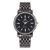 New Casual Watches Women Luxury Fashion Lovers Watch Rhinestone Stainless Steel Quartz Watch Men Women Gift Business Wristwatch