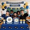 Stylish Graduation Gathering deck White Cardstock Pack For Fast Party arrange