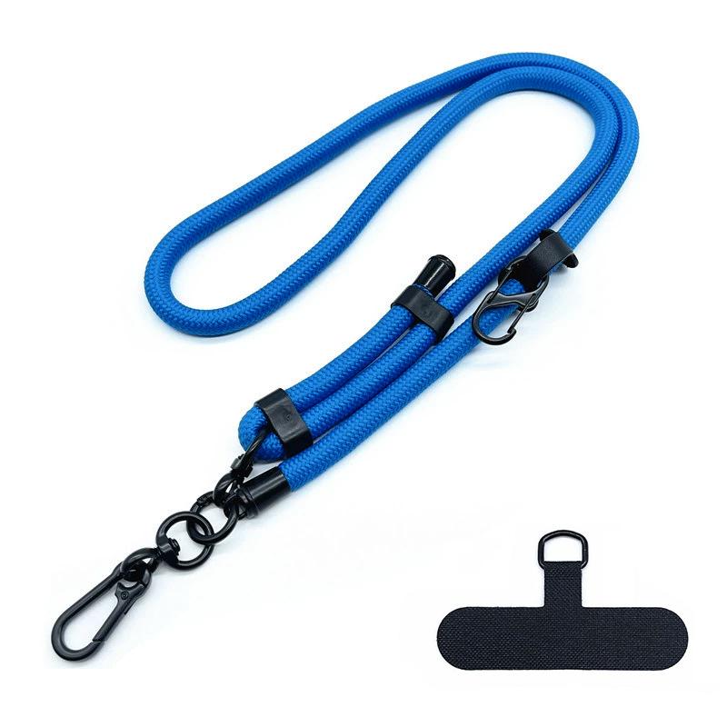 Phone Lanyard Adjustable Outdoor Universal Case Crossbody Shoulder Card Neck Cord Clip Hang Anti-lost Wrist Strap