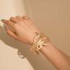 Alloy Hollow Adjustable Snake Arm Bangle Armband Arm Ring Arm Chain