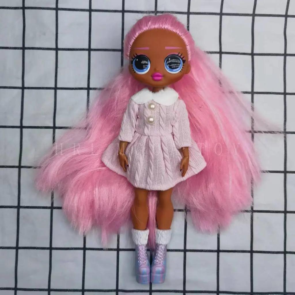 Originale OMG Puppe 24cm Große Schwester Fashionista mit Kleidung und Schuhen - Perfektes Weihnachtsgeschenk für Mädchen