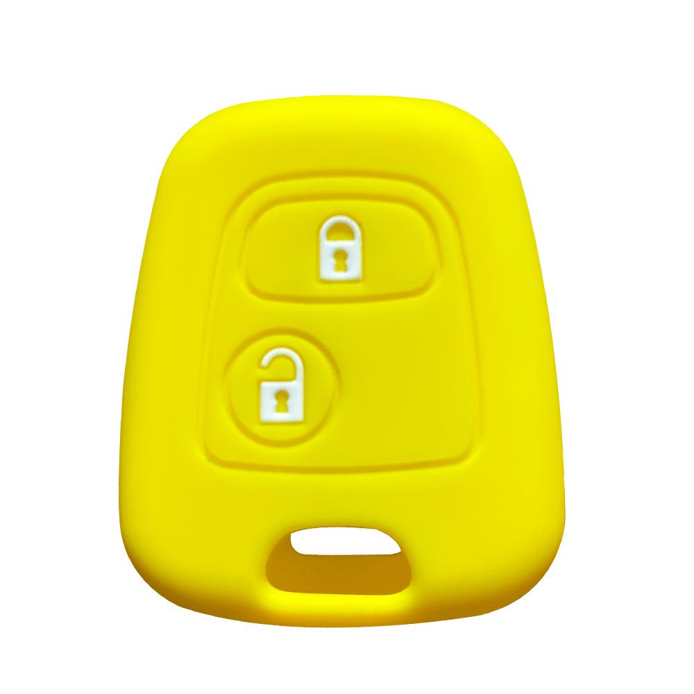 Key Cover Case for Citroen C1 C2 C3 C4 Saxo Xsara Picasso Key Cap for Peugeot 107 206 207 306 307 407 Key Case for Toyota Aygo