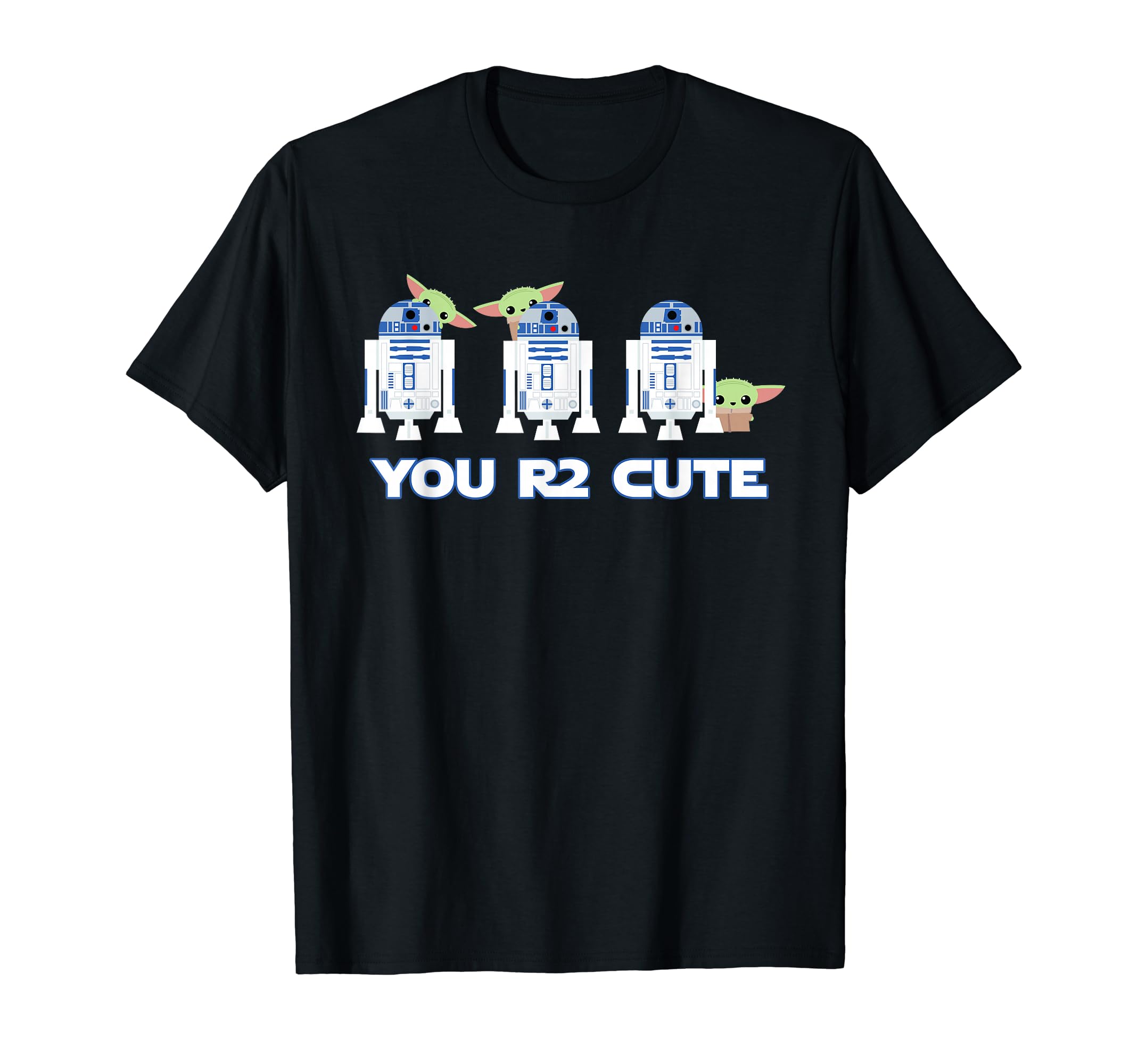 Star Wars Mandalorian R2-D2 and the Child You R2 Cute T-Shirt