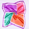 New Beige Green Giraffe Silk Scarf Summer Fall Elegant Satin Small Square Head Scarves Fashion Accessories Headband