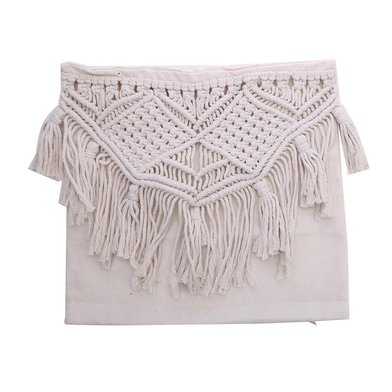 

Чехлы для подушек Чехол для подушки Тканый чехол для подушки в стиле бохо для кровати, дивана, кушетке, автомобиля, домашнего декора, квадратные наволочки с кисточками