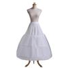 Meerjungfrau Brautkleid Petticoat mit Schleppe, 3 Reifen Ballkleid, Elastische Taille, Weißer Prinzessin Unterrock
