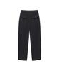 IOLO Women'S Double-Pleated Carrot Pants_Black