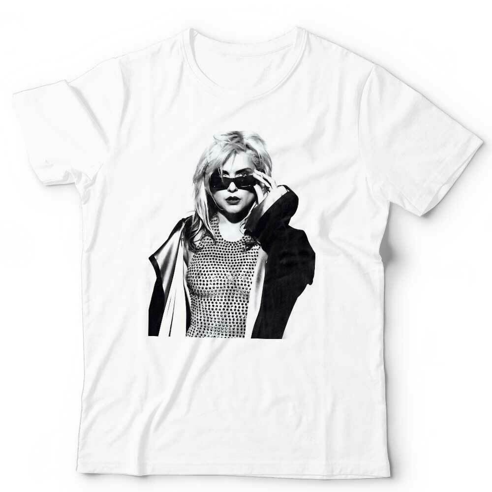 Debbie Harry Tshirt Unisex and Kids Atomic Punk - White Tshirt