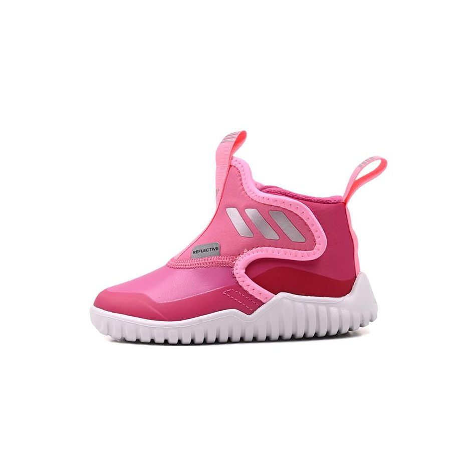 

Adidas Rapidazen C Synthetic Leather Fabric Comfortable Non-Slip Shock Absorbing Wear-Resistant Mid-Top Walking Shoes Pink Baby Walking Shoes GX7133 23