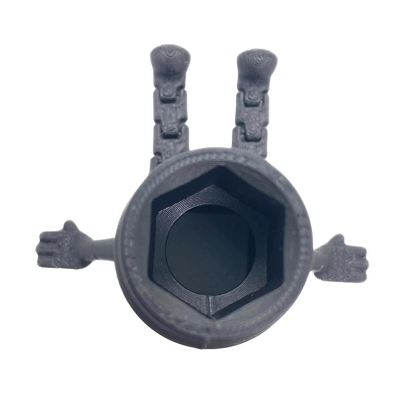 3D Printed 10Mm Socket With Articulated Legs Display Fidget Toy Ideal For Mechanics And Diy Enthusiasts Novelty Gift Desk Decor