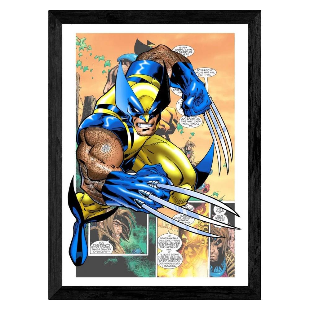 

Marvel Avengers Comic Poster Spiderman Iron Man Hurk Posters Superhero Canvas Painting Wall Art Home Decor 21X30CMNo Framed