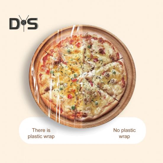 Frischhaltefolienspender mit Schiebeschneider, 2-in-1-Halter für Frischhaltefolie aus Alufolie für die Küche, innovativer Frischhaltefolienschneider und -spender für das Restaurant zu Hause