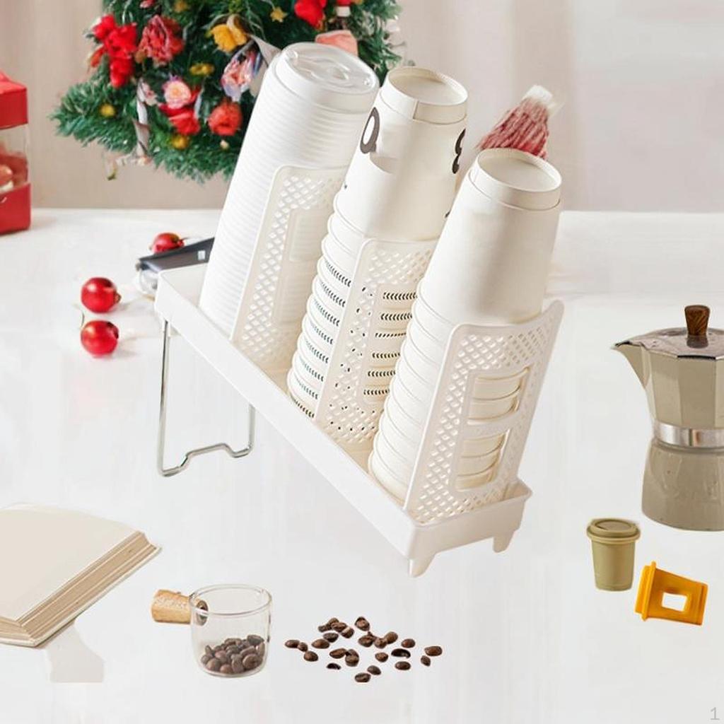 Bathroom Cup Dispenser Mouthwash Holder Accessories Coffee Paper for