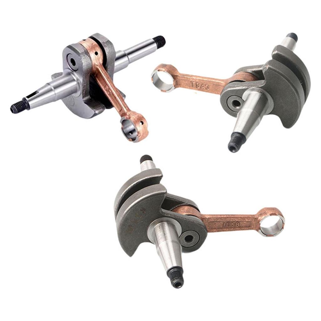 Gasoline Saw Felling Saw Assembly Crankshaft High Sensitivity Replacement Premium for 52/58/60 Connecting Rod Chain Saw Parts