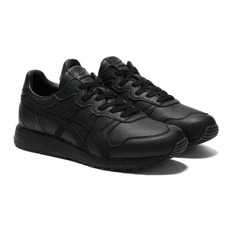 ONITSUKA TIGER Tiger Alliance A40 Versatile Shock Absorbing Durable Low Top Lifestyle Casual Shoes Unisex Sneaker Black 1183C409-002