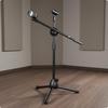 Tripod Audio Capture Device Holder Stand Sturdy Metal Instrument Mic
